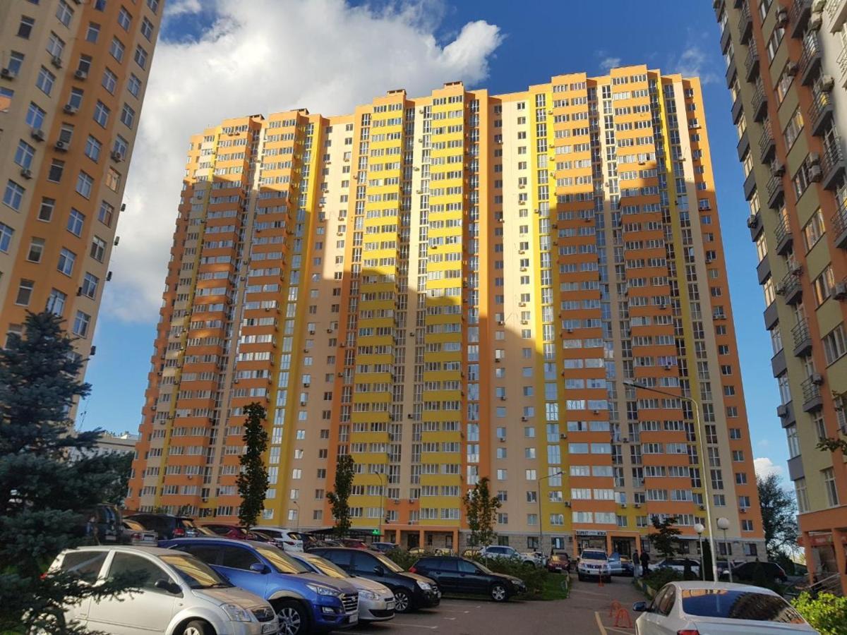 Стильная И Уютная Квартира В Новом Доме На Оболони Kiev Eksteriør billede